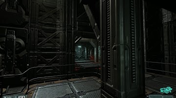 Doom3 BFG graphical glitch.
