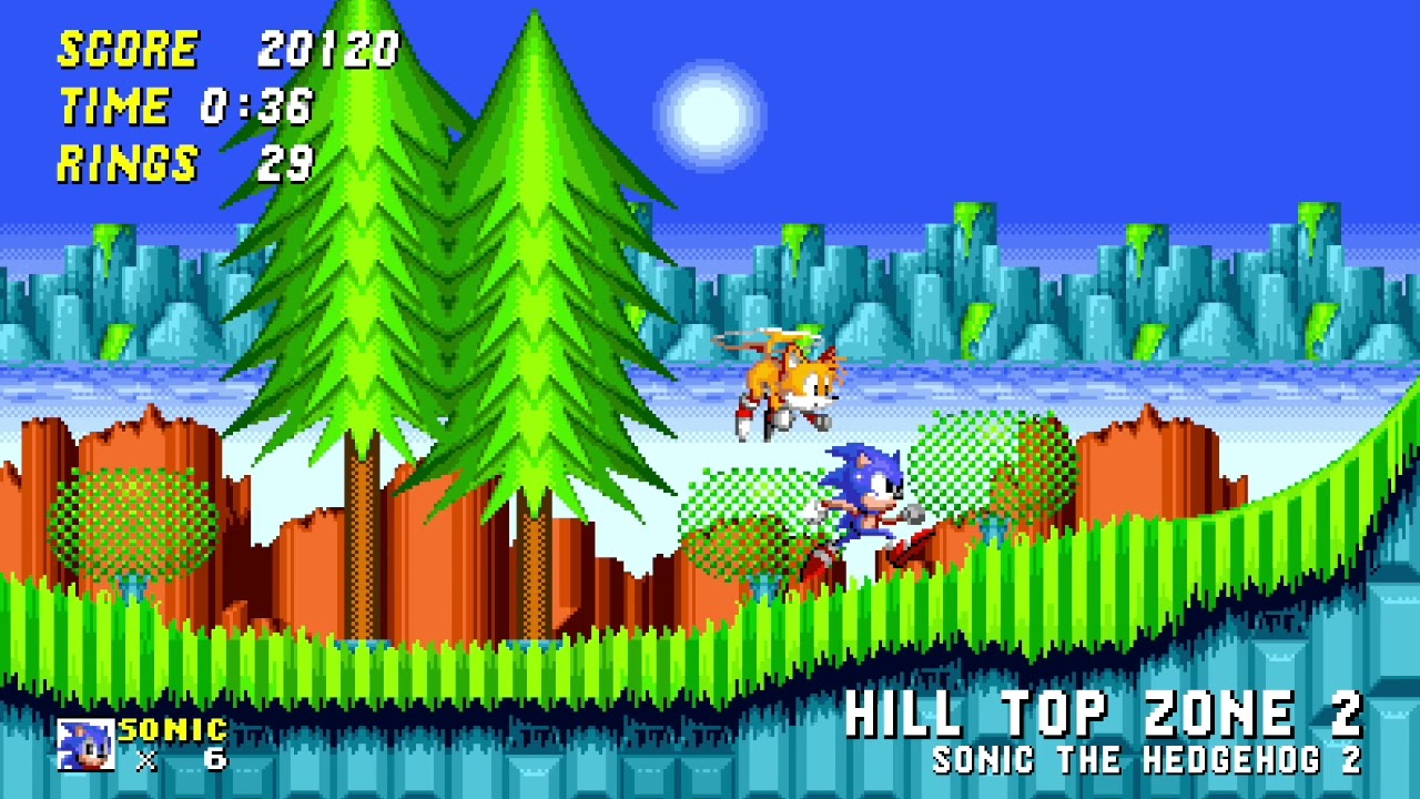 Sonic 2- Hill Top Zone #sonic #sonicthehedgehog #sonic2 #cover #videog