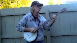 A little minor key clawhammer banjo improv on sunny october afternoon