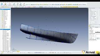 43 ft. Boat Hull - 3D Scanning and Reverse Engineering in Geomagic Design X