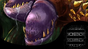 Flesh Eating Alien Plant Speedpaint ( Procreate - Ipad Pro)