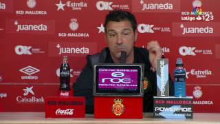 Rueda de prensa de Javier Olaizola tras el RCD Mallorca vs CD Tenerife (1-4)