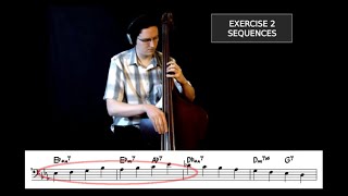 Video thumbnail of "Walking Jazz Standards #7: "Solar" - Double Bass Lesson"