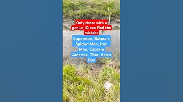 Only those with a genius IQ can find the mistake #shorts #find #search #iqtest