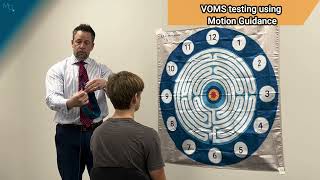 Introduction: VOMS (Vestibular Ocular Motor Screening ) testing using the MotionGuidance® system
