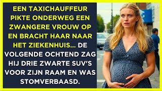 Taxichauffeur brengt zwangere vrouw naar ziekenhuis. Niet wetende wat er zou gebeuren...