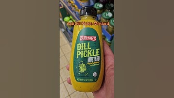 Aldi dill pickle mustard? #Aldi #pickle #mustard