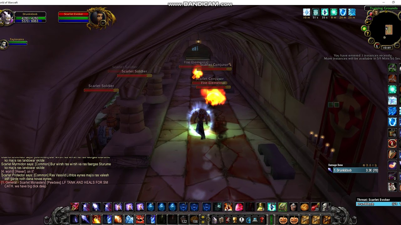 WOW Classic Lvl 60 Mage Scarlet Monastery Armory SM ARM Gold Farming XP wow-classic-lvl-60-rogue-goldfarm-50-130-g-h-with-herbalism
