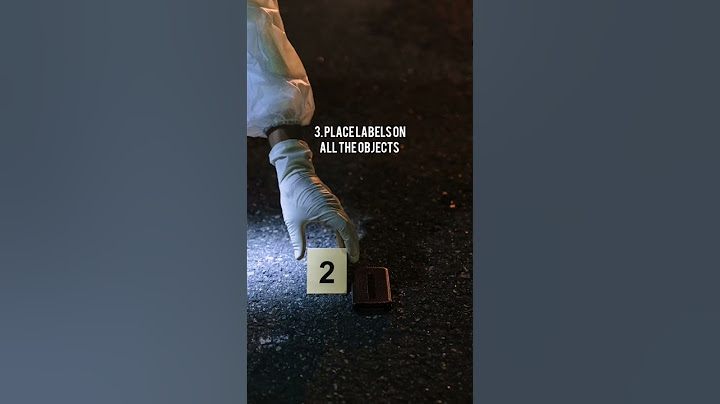 How Forensics Investigate a Murder Crime Scene