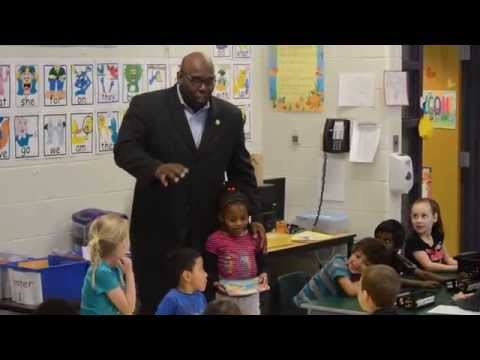 Assemblyman Troy Singleton visits students at Howard Yocum Elementary School