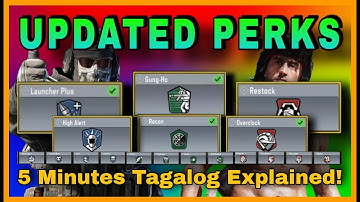 ALL UPDATED PERKS (Red, Green, Blue) | Call of Duty Mobile
