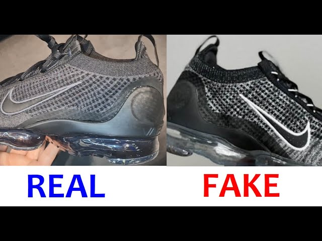 How to spot original Nike Vapormax 2021. Nike air Vapormax 2021 real vs fake  - YouTube