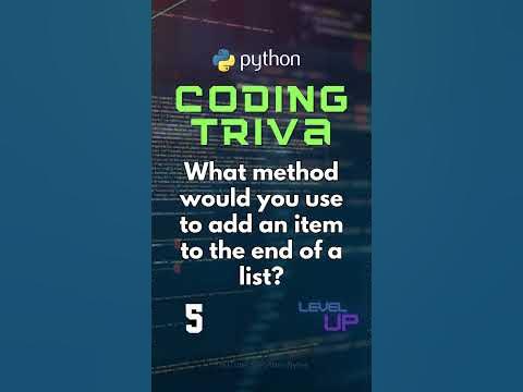 Python Trivia #008 - YouTube