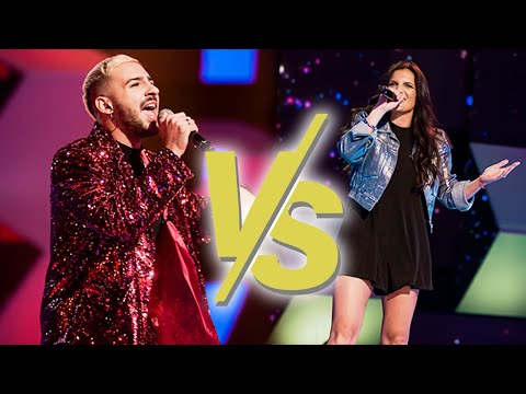 ¡Dos estilos distintos en el Sing off! Evelyn Becker y Tomás Spano defendieron su lugar con su voz