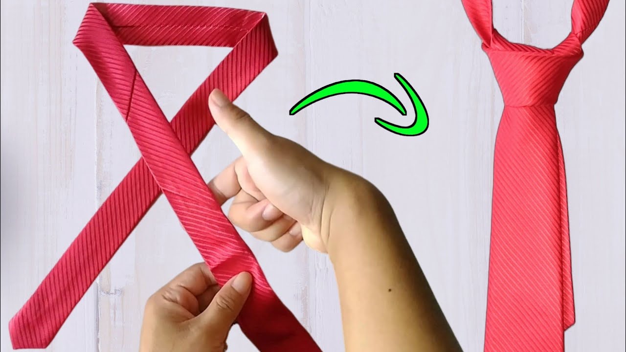 tying a simple tie