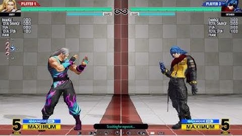 KOF XV Andy has DEADLY safejump setup after EX Kuuha Dan! Patch 1.62 changes