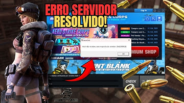 ERRO DE SERVIDOR NO POINT BLANK RESOLVIDO!!! ( PB 2025 )