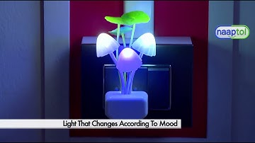 Multi Colour Smart Sensor Mushroom Light B1G1 N0LANG15SEC (CODE:9259)