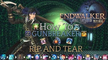 FFXIV Endwalker: Level 90 Gunbreaker Guide Opener, Rotation, Stats & Playstyle etc [Outdated]