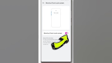 How to off shortcuts from lock screen Lock Screen Shortcuts Settings #viralshort #settings #shotrs