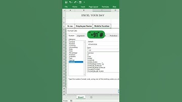How to add prefix in excel #shorts #youtubeshorts #tipsandtricks #trending #tutorial #exceltips