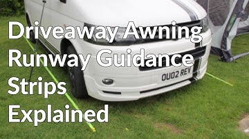 Realigning my Motorhome or Campervan to my Driveaway Awning