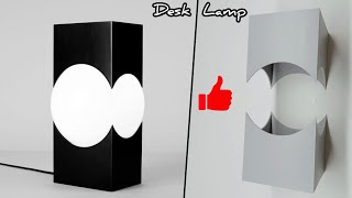 How To Make Decorative Bedside Lamp Antique Black And White Lamp Diy Desk Light