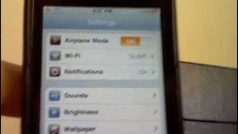 Unlock an iPhone, iPod Touch or iPad using Androids Unlocking method