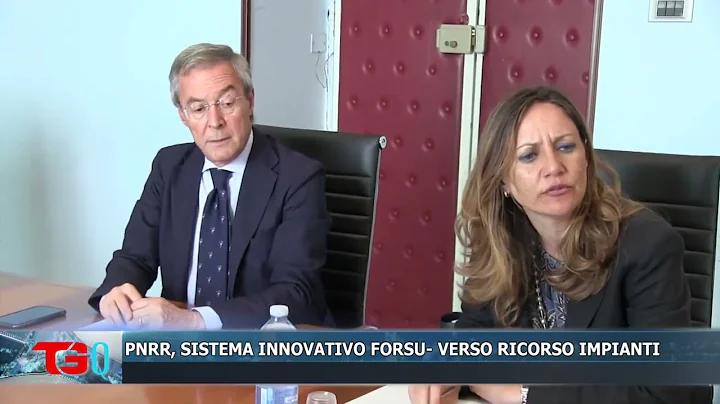 PNRR, SISTEMA INNOVATIVO FORSU  VERSO RICORSO IMPI...