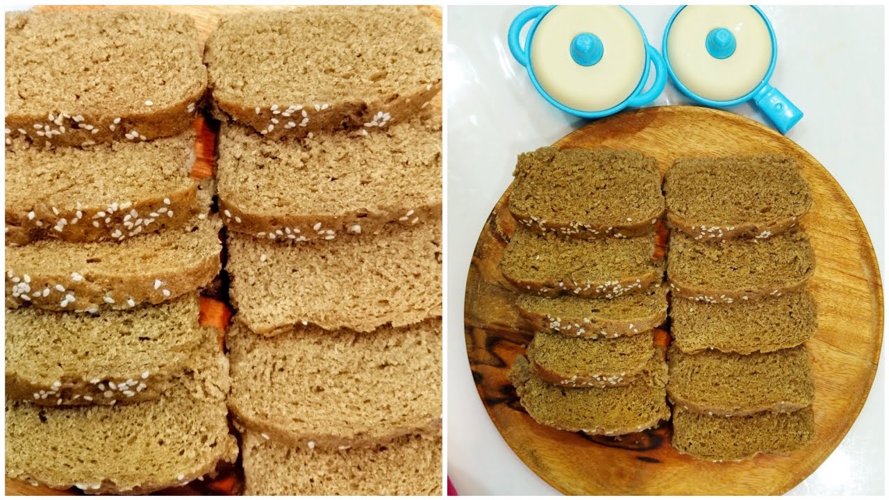 Aata Bread  Recipe | हेल्दी एंड टेस्टी मल्टीग्रेन ब्रेड रेसिपी |