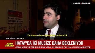 Azerbaycan Ve Türkiye Tek Yürek Hayırsever Gulmirza Cevadov Türkiyenin Yardımına Koştu