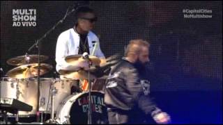 Capital Cities - I Sold My Bed But Not My Stereo (Live Lollapalooza Brasil 2014)