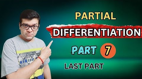 Partial Differentiation | Euler