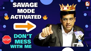 Vishy Anand's Thug Life 😎🤘