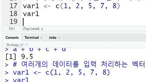 Webjjang R 02-01 R 숫자변수(웹짱과 함께하는 R)