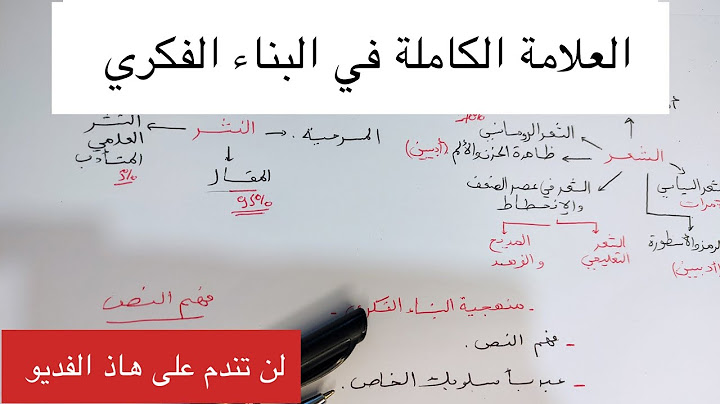 مراجعة اللغة العربية من الصفر | نضمنلك 12/12 في اسئلة البناء الفكري اذا شفت هاذ الفديو باك 2024