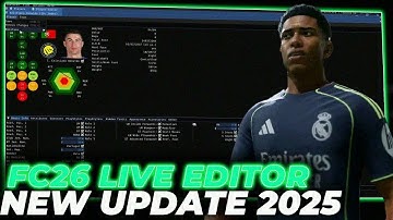 FC 26 Live Editor | FC 26 Live Editor 26.2.2 | 2025 - Career Mode Tool | NOT A CHEAT | Full Tutorial