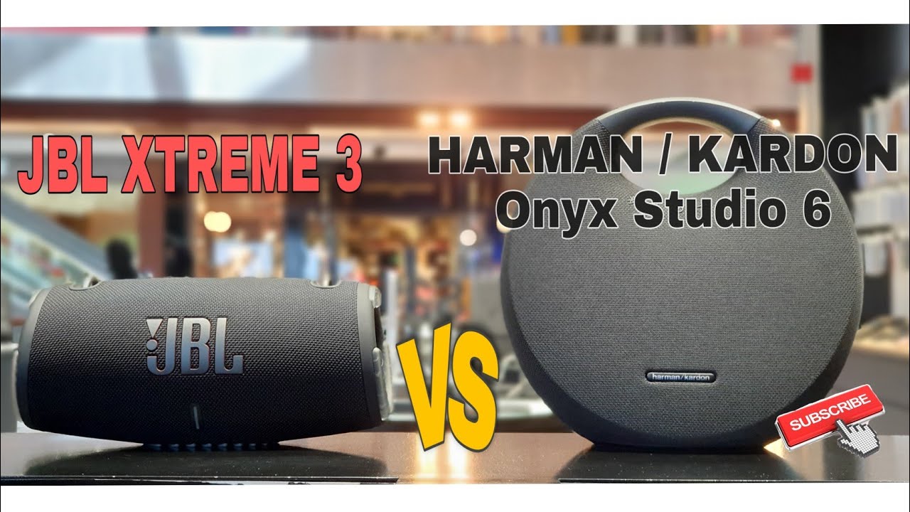 Harman Kardon Onyx studio JBL Xtreme 3 sound showdown. - YouTube