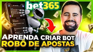 COMO CRIAR UM ROBO DE APOSTAS ESPORTIVAS - BOT BET365 BETANO BETFAIR  🤖 🤖 [2023] screenshot 5