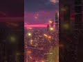 Lost in the city lights and midnight dreams 🌃✨ #citylights #nightview #skyline #citylife #viral