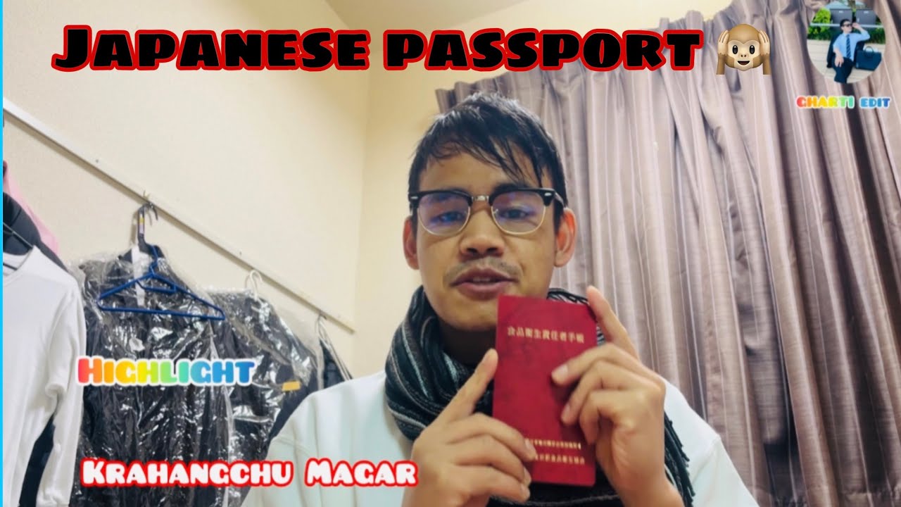 Finally I got it 🙉 Japanese red passport 🤔🧐