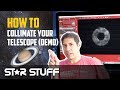 How to Collimate your SCT Telescope + Amazing Saturn Opposition!