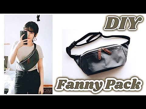 DIY Fanny Pack / Bum Bag // ボディバッグの作り方 / Costura Riñonera DIY / Sewing Tutorialㅣmadebyaya