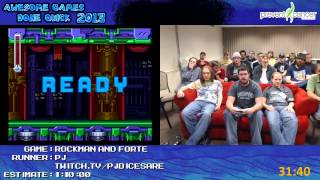 Rockman & Forte Speed Run in 0:48:19 by PJ *Live at Awesome Games Done Quick 2013* [SNES]
