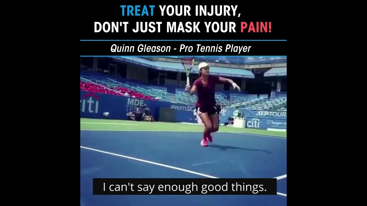 Treat the Injury, Don't Just Mask the Pain!
