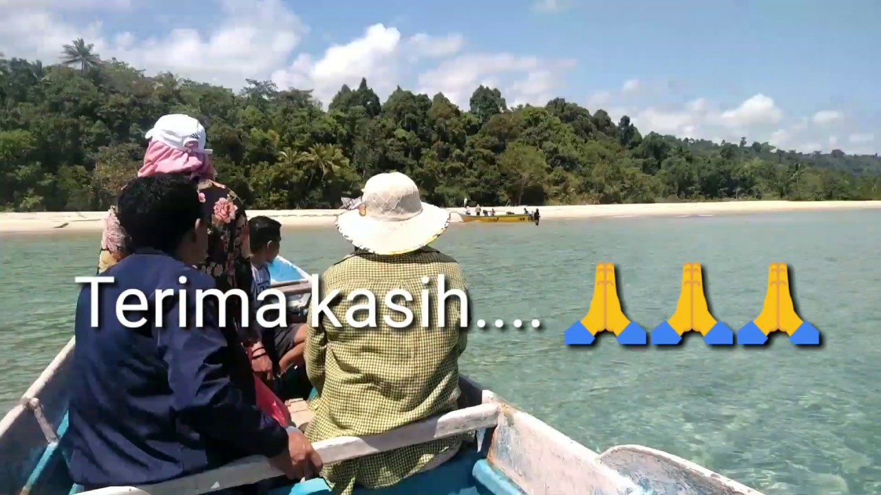 Perjalanan wisata menuju Pantai Pasir Anjing Taliabu Utara