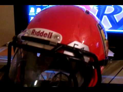 Riddell revolution speed with visor