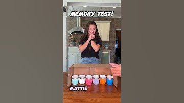 Who’s the best at the memory match game?? #familychallenge #matchgame