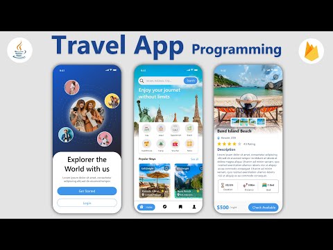 Travel app Android