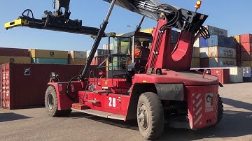 D3650 Kalmar DRF100-54S6 Empty Reachstacker from 2012